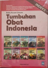 Image of Indeks - Buku Acuan Umum Tumbuhan Obat Indonesia